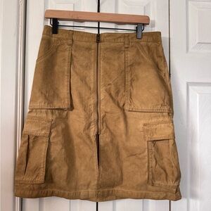 H&M Divided Cargo Zipped Mini Skirt Size 6 (m)